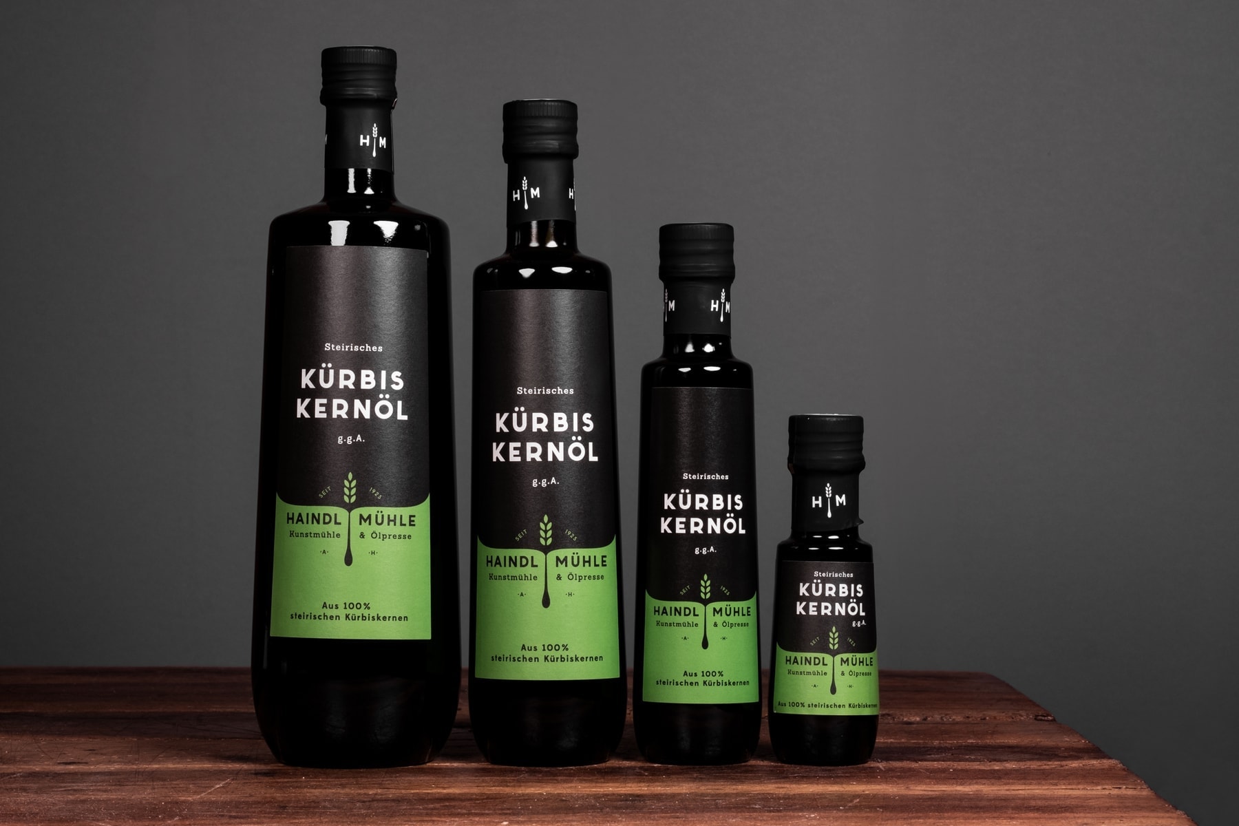 Steirisches Kürbiskernöl g.g.A. 100 ml - Haindl Mühle